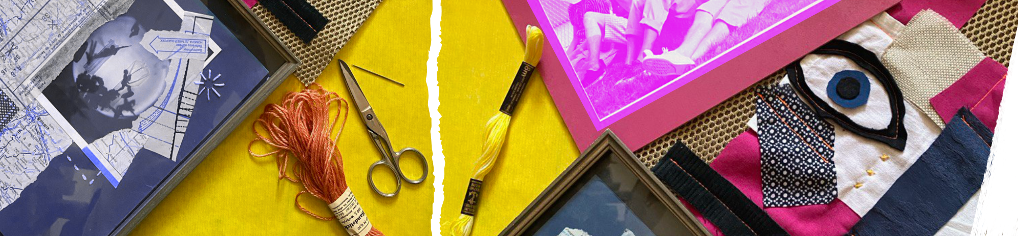 Simply the rest – Mixed Media Collagen