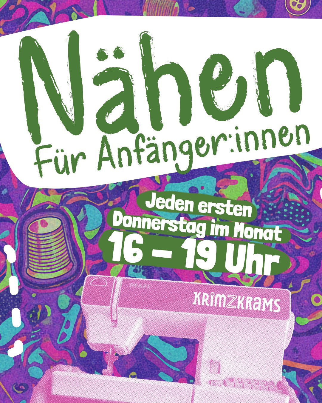 Nähen für Anfänger:innen